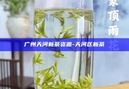 探索广州天河区新茶资源，品味都市茶文化的独有魅力